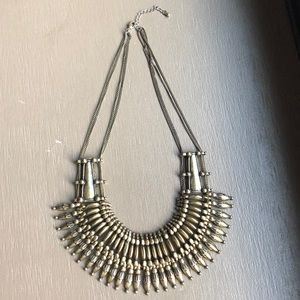 Urban Outfitters Aztec inspired statement necklace